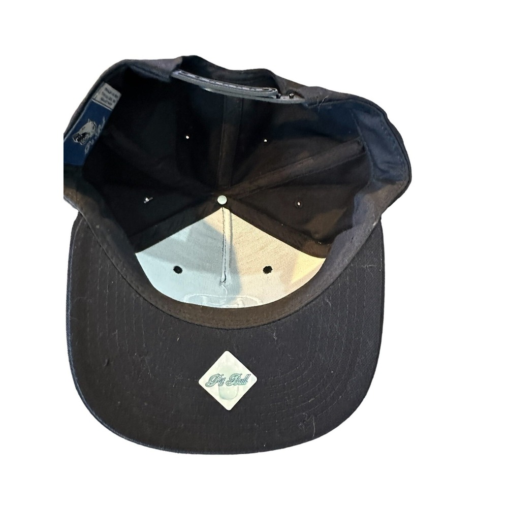 Hush Black Adjustable Snapback Hat Cap New With Tag Pit Bull Like Of Hats Tattoo - Picture 2 of 5